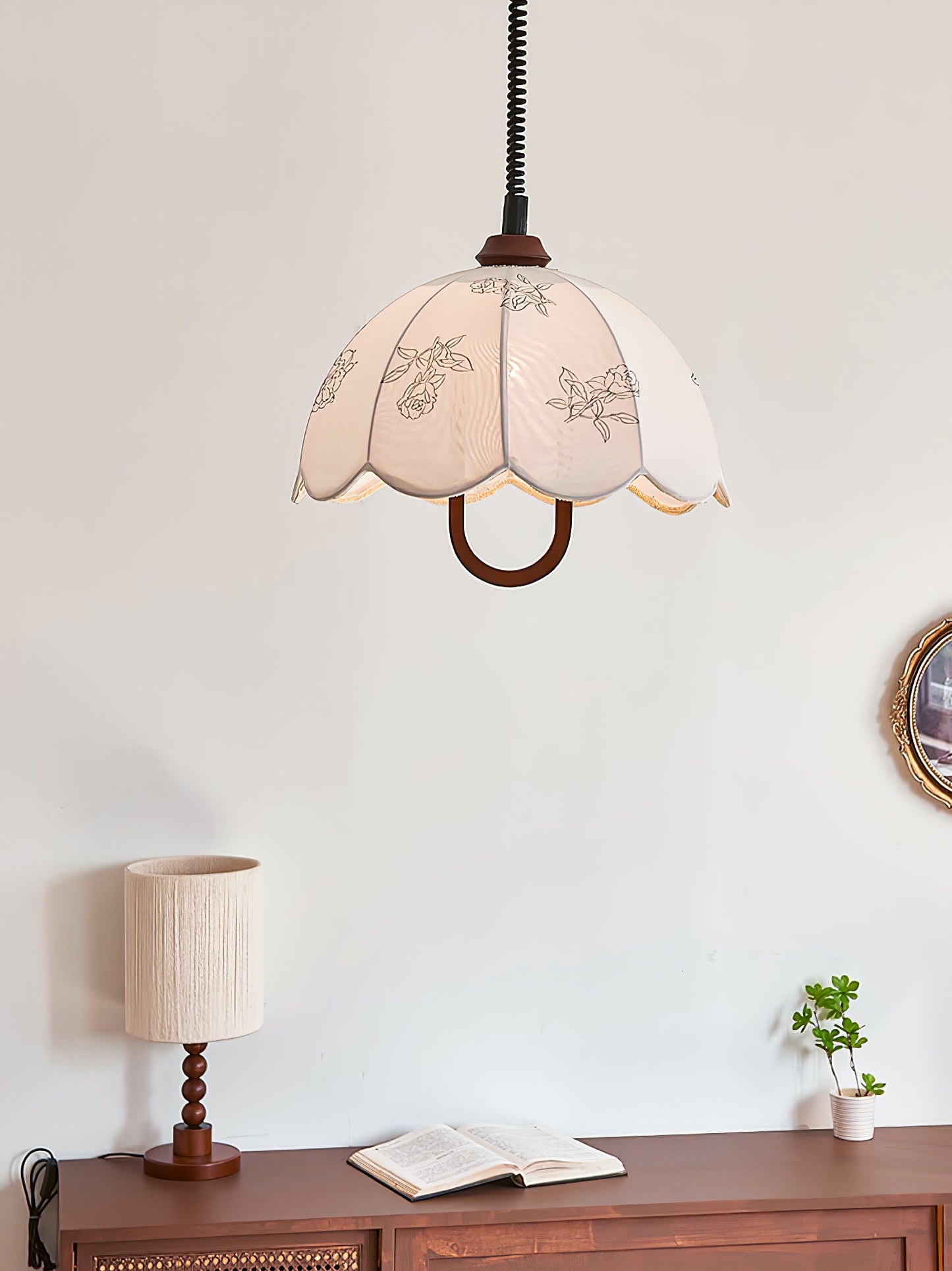 Floral Grace Ceiling light fitting Pendant Lamp