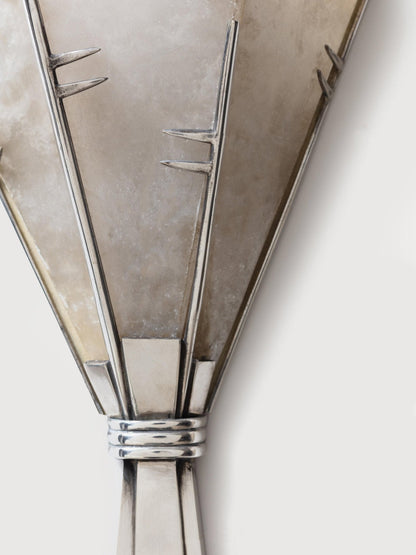 Florent Alabaster Fan Wall Sconce