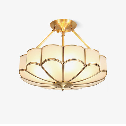 Flower Shape Glass Ceiling fixture Ceiling Light