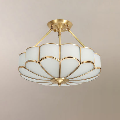 Flower Shape Glass Ceiling fixture Ceiling Light