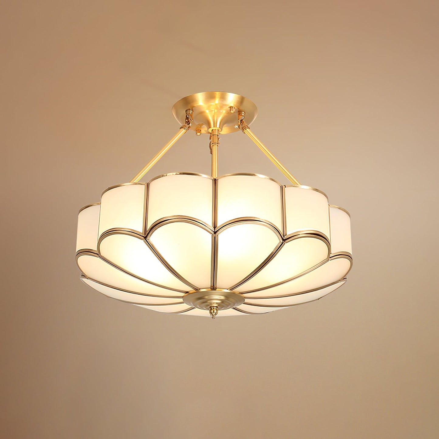 Flower Shape Glass Ceiling fixture Ceiling Light