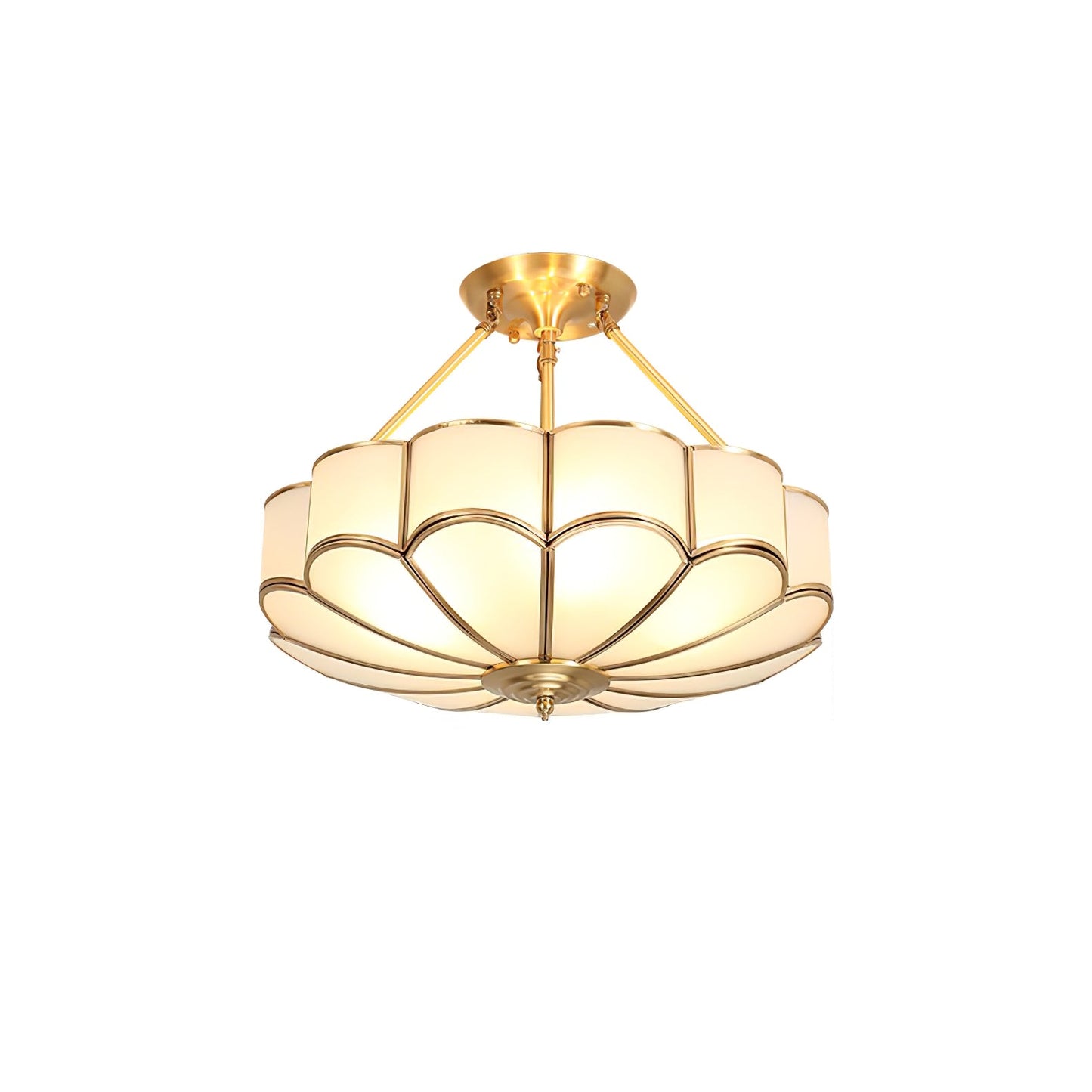 Flower Shape Glass Ceiling fixture Ceiling Light