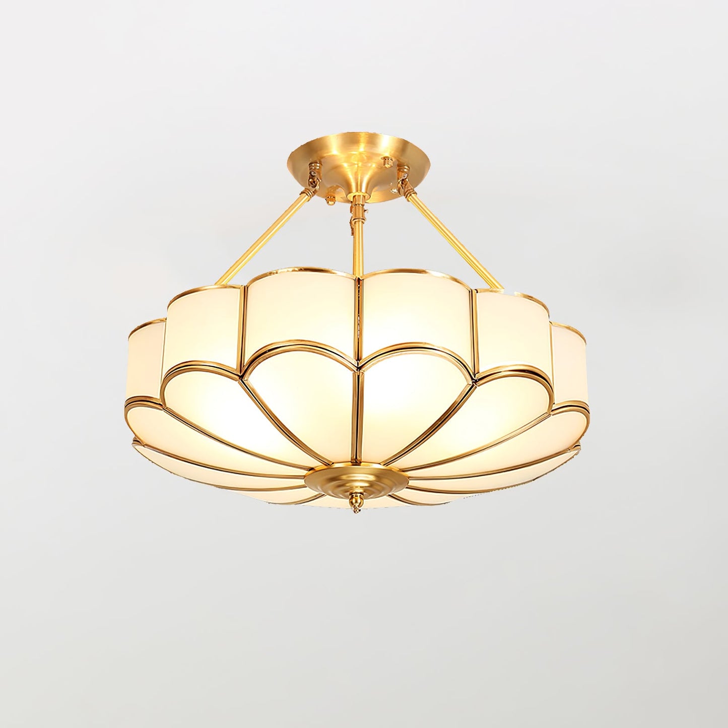 Flower Shape Glass Ceiling fixture Ceiling Light