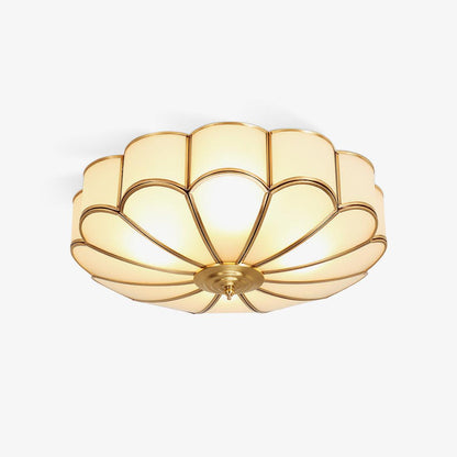 Flower Shape Glass Recessed Ceiling-mounted light Ceiling Light