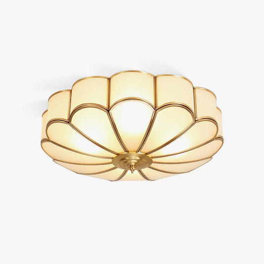 Flower Shape Glass Recessed Ceiling-mounted light Ceiling Light