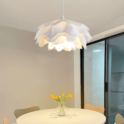 Flower Shaped White Hanging light Pendant Lamp