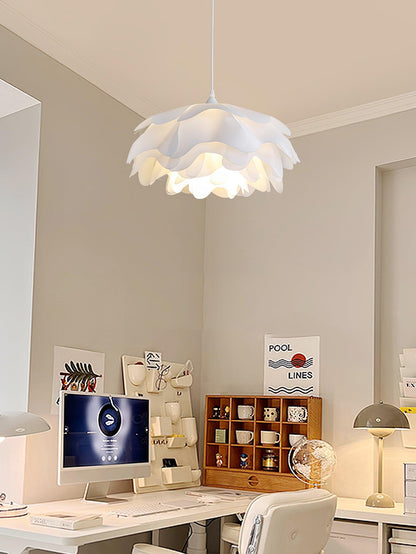 Flower Shaped White Hanging light Pendant Lamp