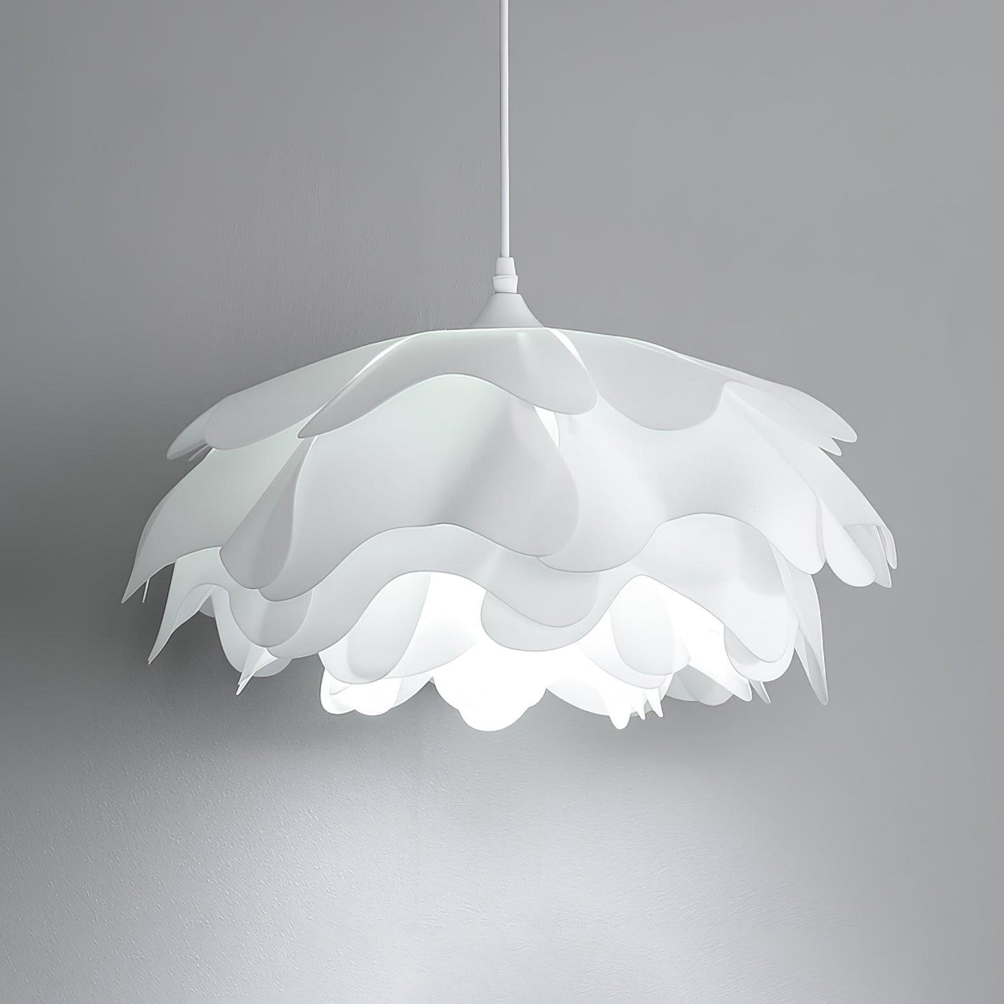 Flower Shaped White Hanging light Pendant Lamp