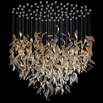 Fluttering Leaves Candelabrum Chandelier