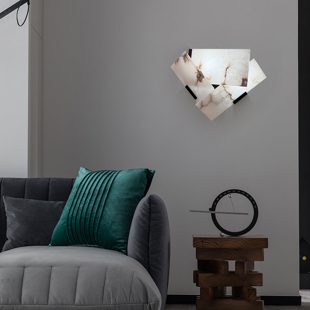 Fly Alabaster Wall-mounted light Sconce