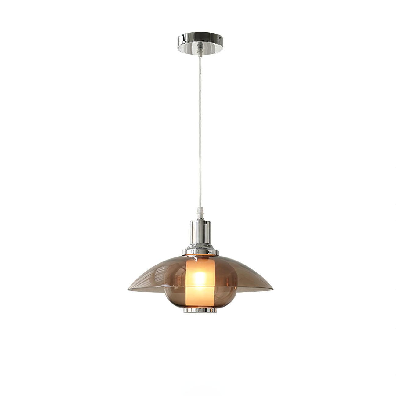 Flying Saucer Chrome Ceiling light fitting Pendant Light