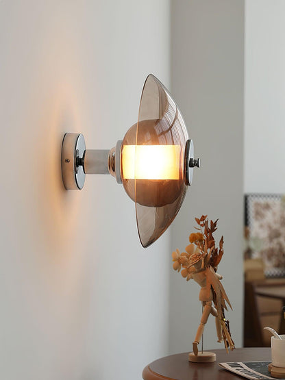 Flying Saucer Plug-in Bracket light Wall Light