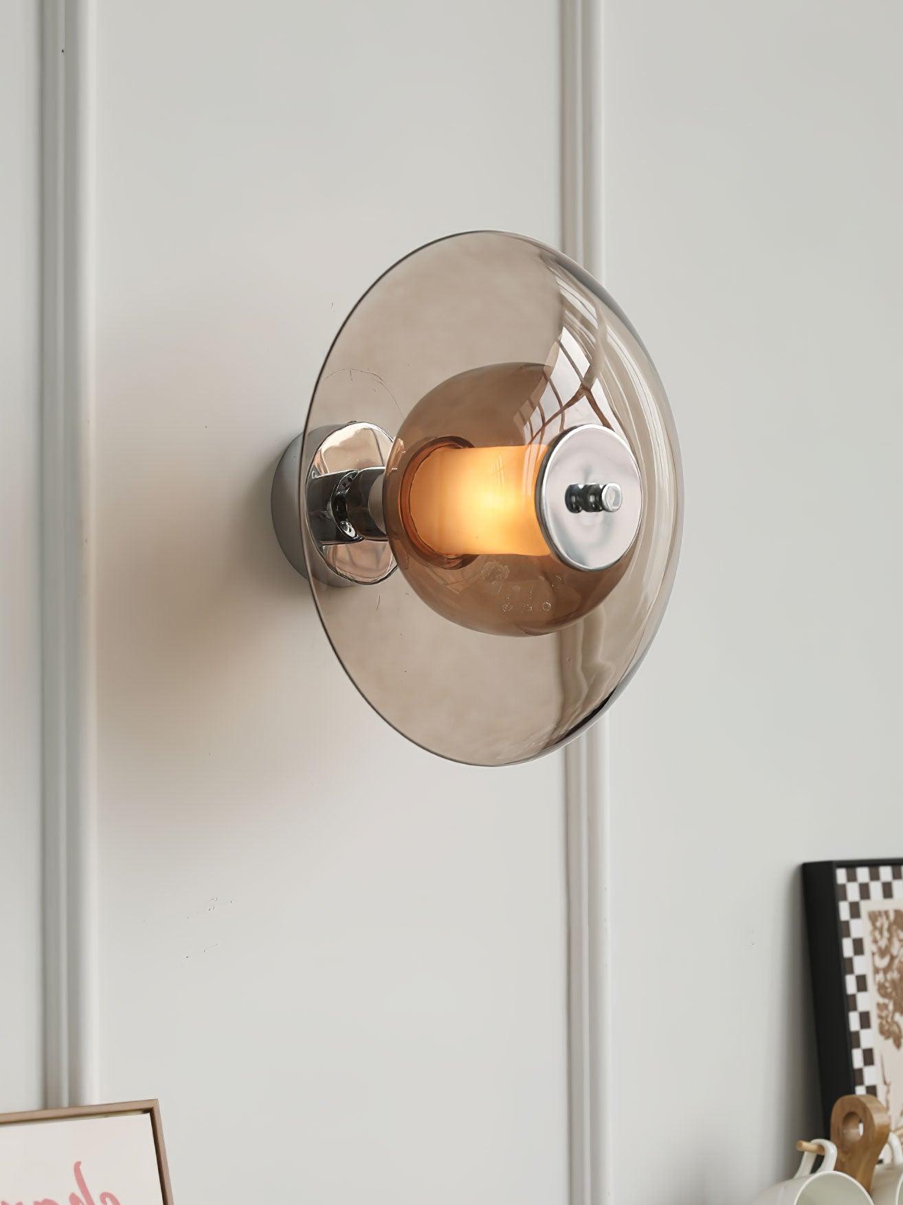 Flying Saucer Plug-in Bracket light Wall Light