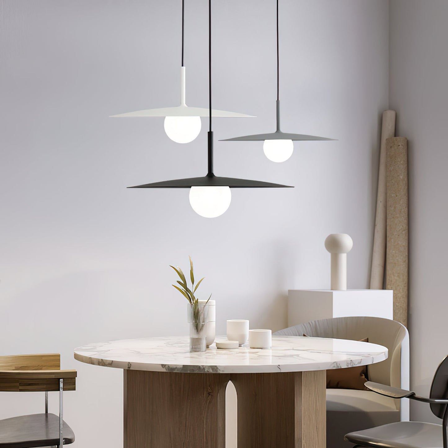 Gea Flying Saucer Droplight Pendant Lamp