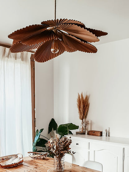 Folded Leaf Lotus Hanging light Pendant Lamp