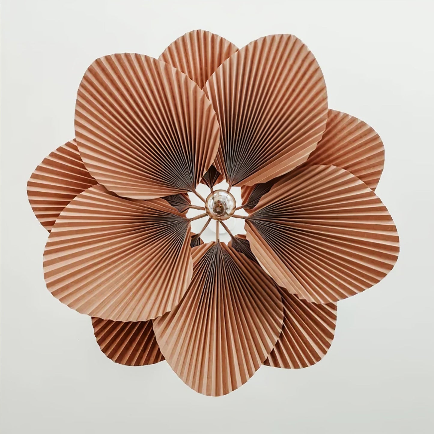 Folded Leaf Lotus Hanging light Pendant Lamp