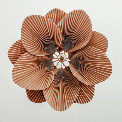 Folded Leaf Lotus Hanging light Pendant Lamp