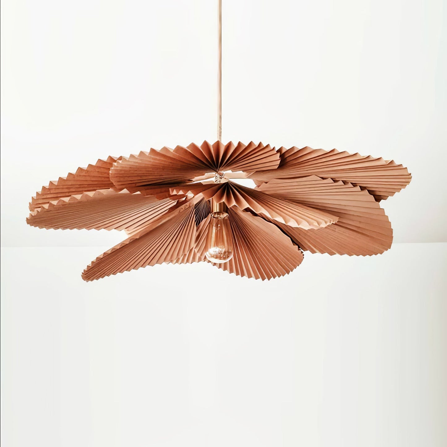 Folded Leaf Lotus Hanging light Pendant Lamp