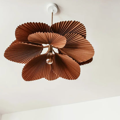 Folded Leaf Lotus Hanging light Pendant Lamp