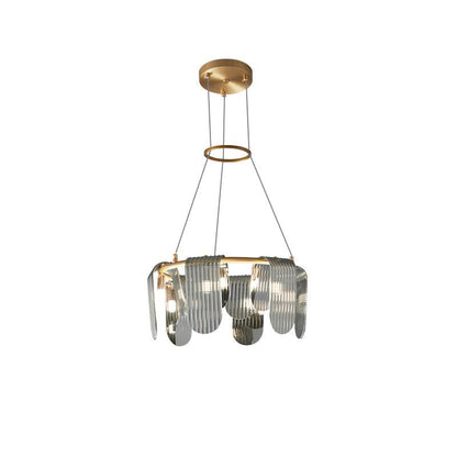 Folioles Brass Pendant light Chandelier