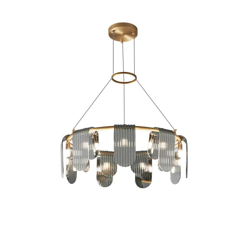 Folioles Brass Pendant light Chandelier