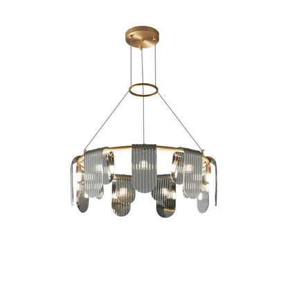 Folioles Brass Pendant light Chandelier