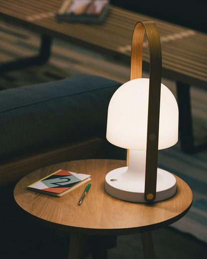 Portable Glass Charging Bedside lamp Table Lamp