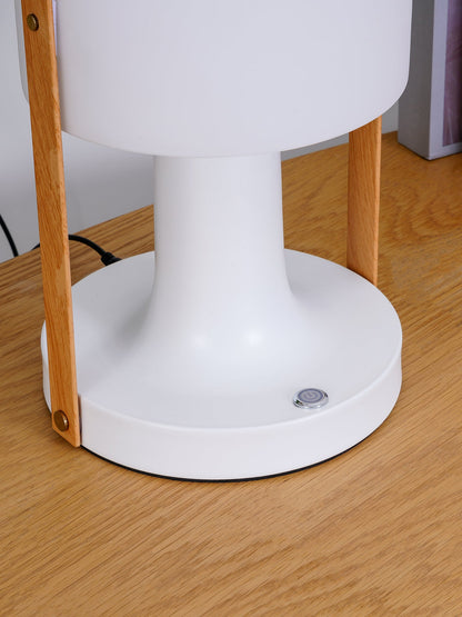 Portable Glass Charging Bedside lamp Table Lamp