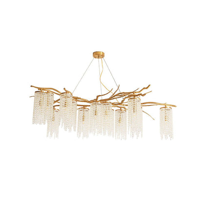 Forest Dawn Brass Pendant light Chandelier