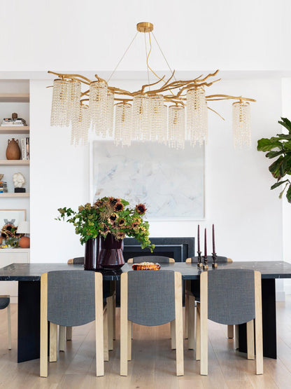 Forest Dawn Brass Pendant light Chandelier