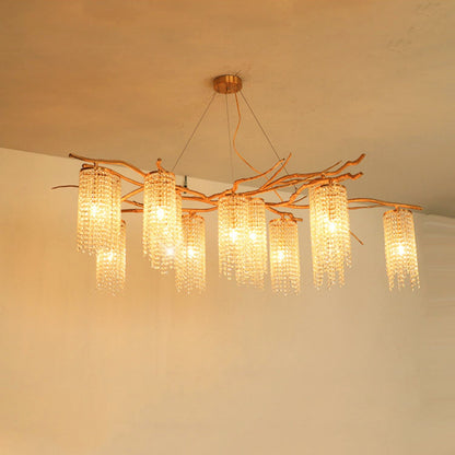 Forest Dawn Brass Pendant light Chandelier