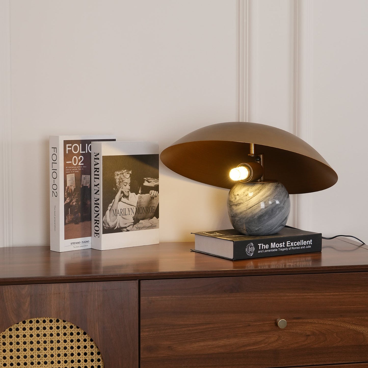 Formosa Marble Nightstand lamp Table Lamp