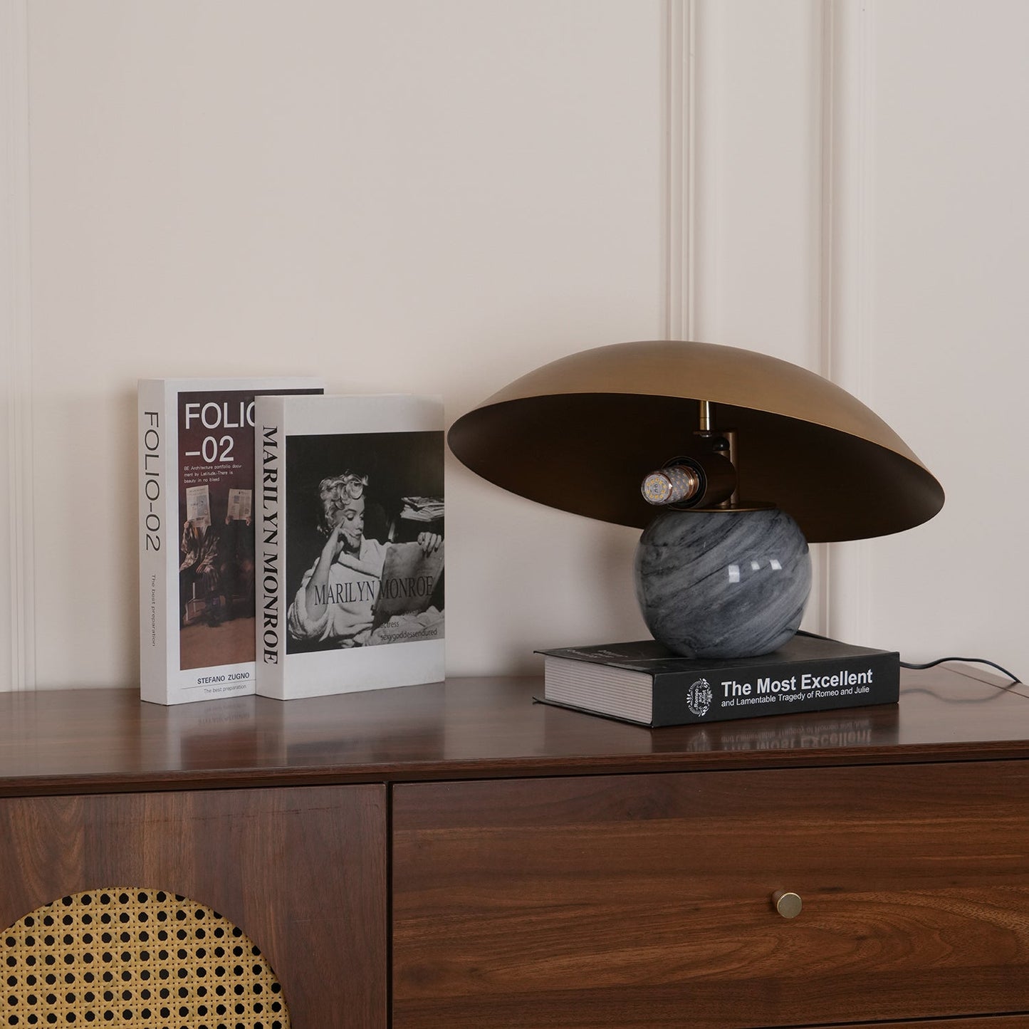 Formosa Marble Nightstand lamp Table Lamp