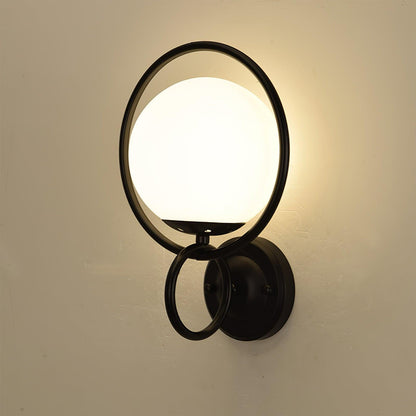 Fort Halo Gold Sconce Wall Light