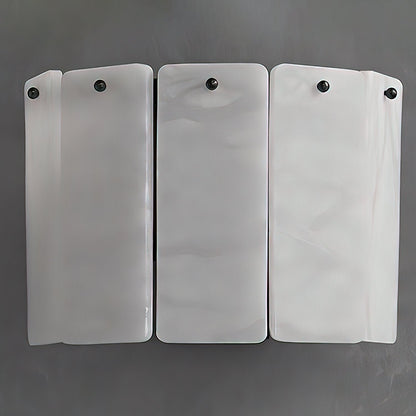 Fractured Alabaster Wall Sconce