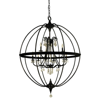 Framburg Compass 40 Inch 9 Light Chandelier Cp9571