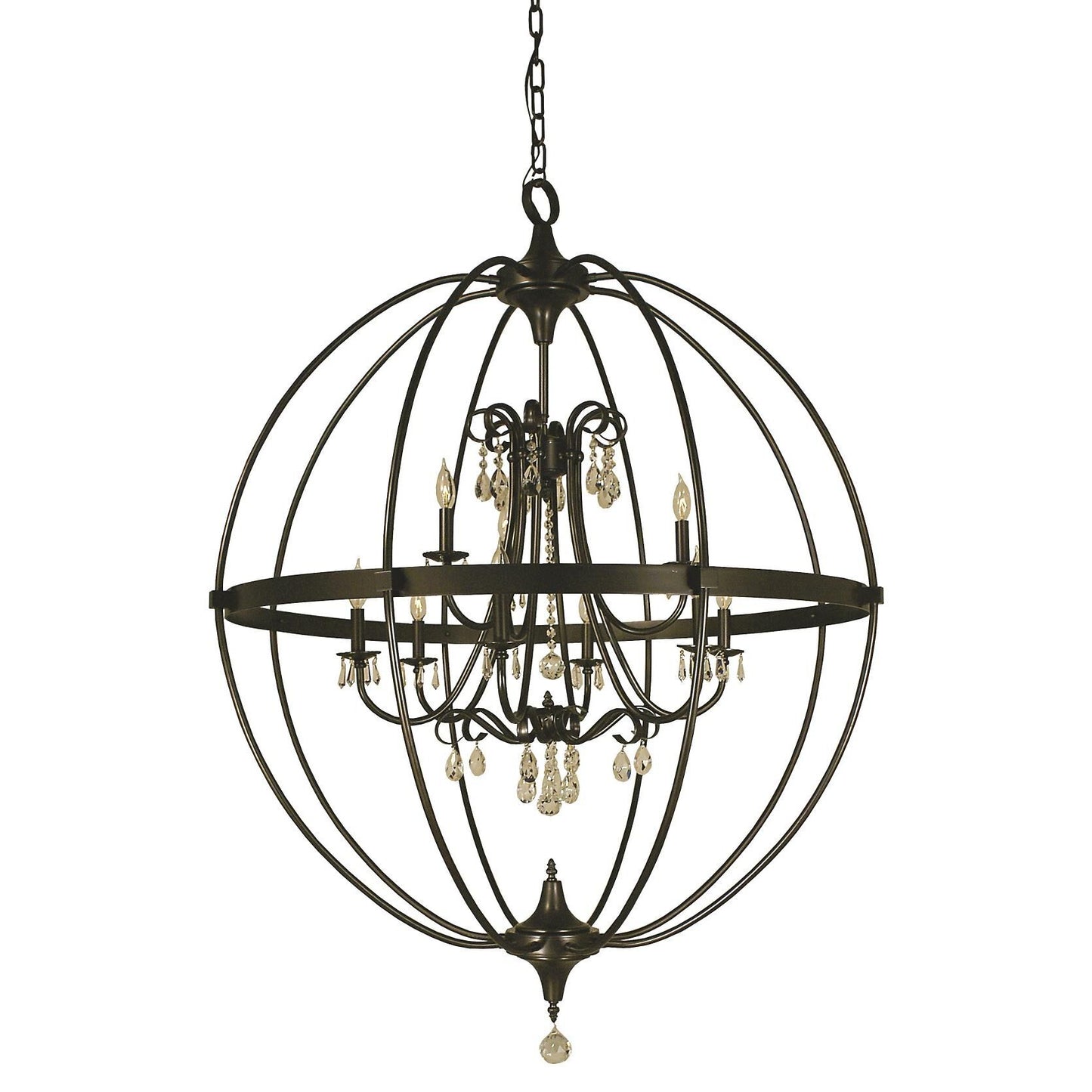 Framburg Compass 40 Inch 9 Light Chandelier Cp9571