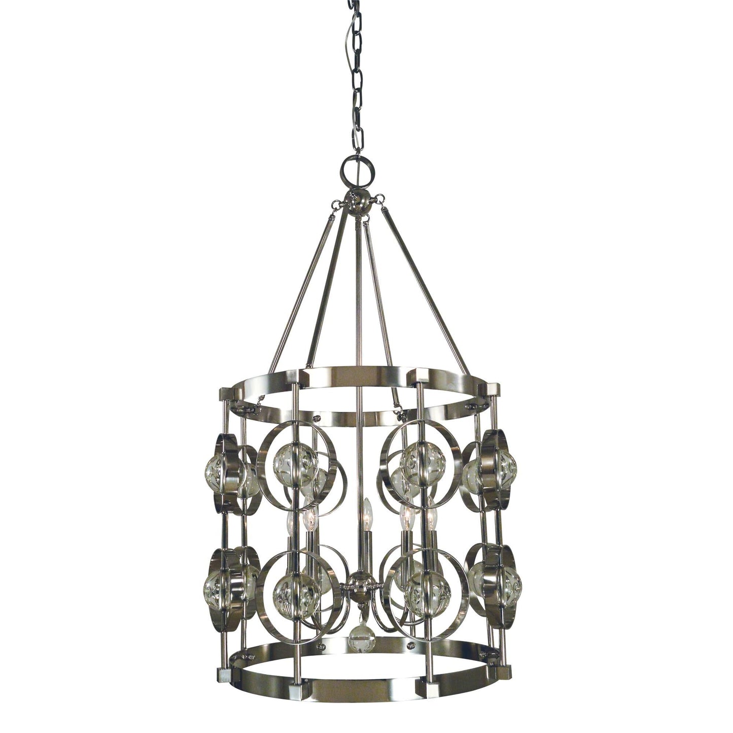 Framburg Ephemeris 22 Inch 5 Light Led Mini Chandelier Cp75000