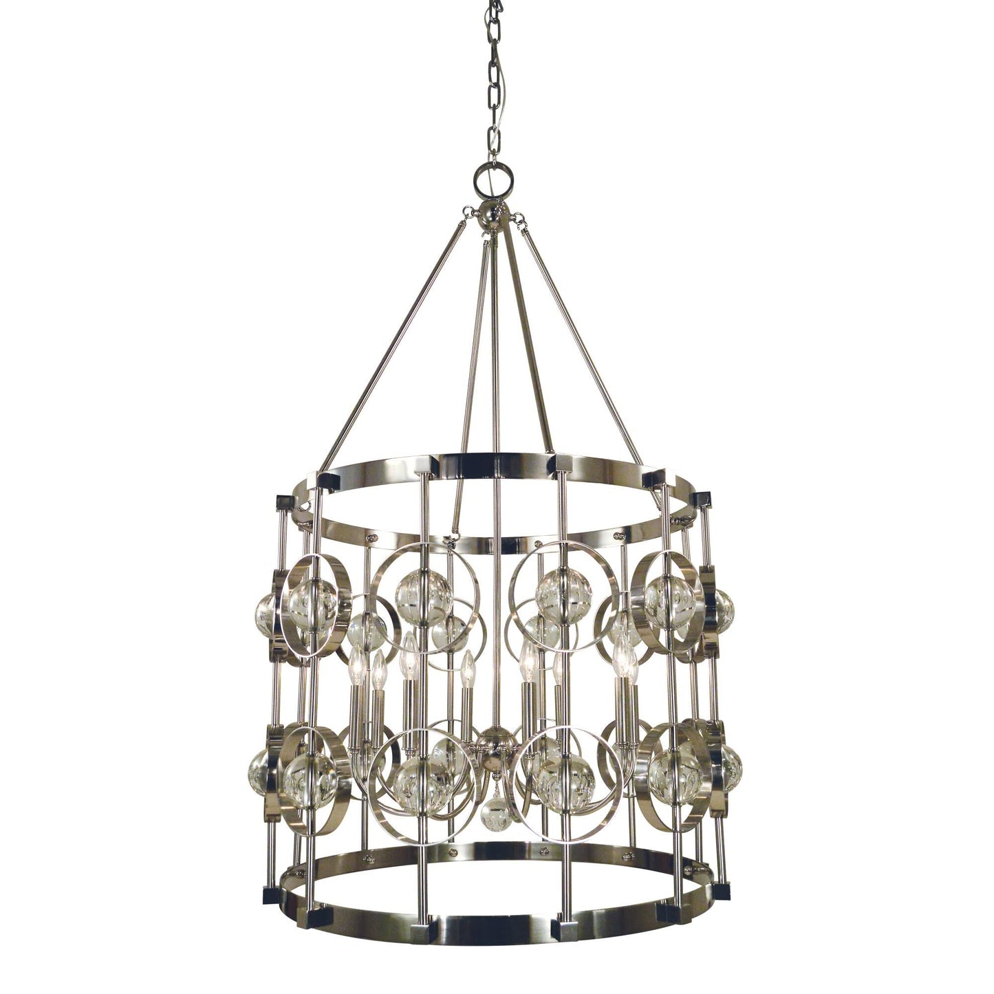 Framburg Ephemeris 28 Inch 8 Light Led Chandelier Cp75070