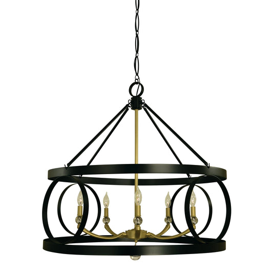 Framburg Amelia 33 Inch 5 Light Chandelier Cp738751