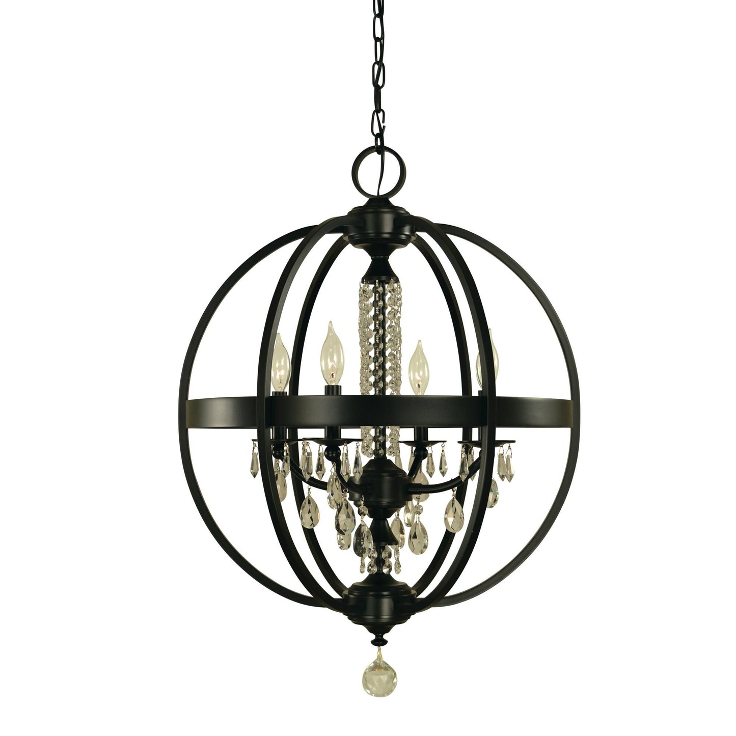 Framburg Olivia 22 Inch 4 Light Mini Chandelier Cp738750