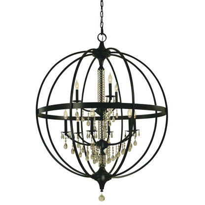 Framburg Olivia 40 Inch 9 Light Chandelier Cp738754