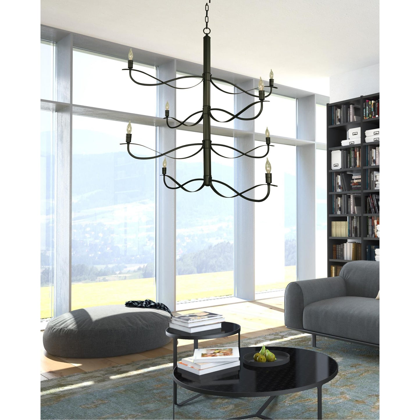 Framburg Telluride 46 Inch 8 Light Chandelier Cp738753