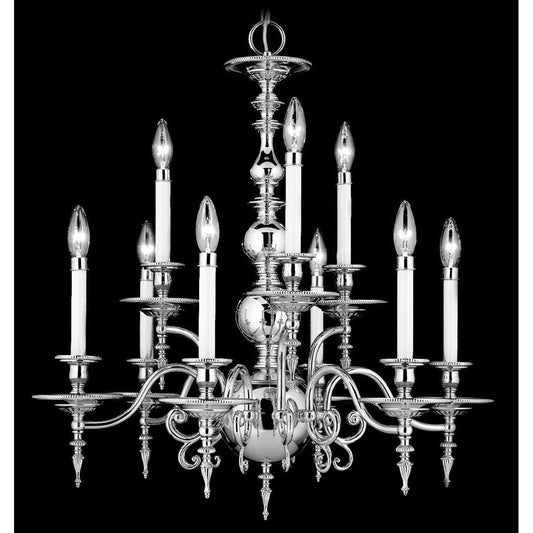 Framburg Kensington 28 Inch 9 Light Chandelier Cp99443