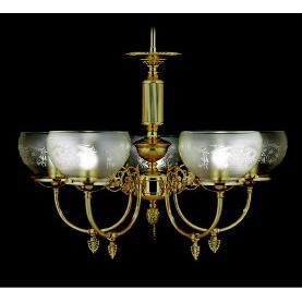 Framburg Chancery 27 Inch 5 Light Chandelier Cp99695