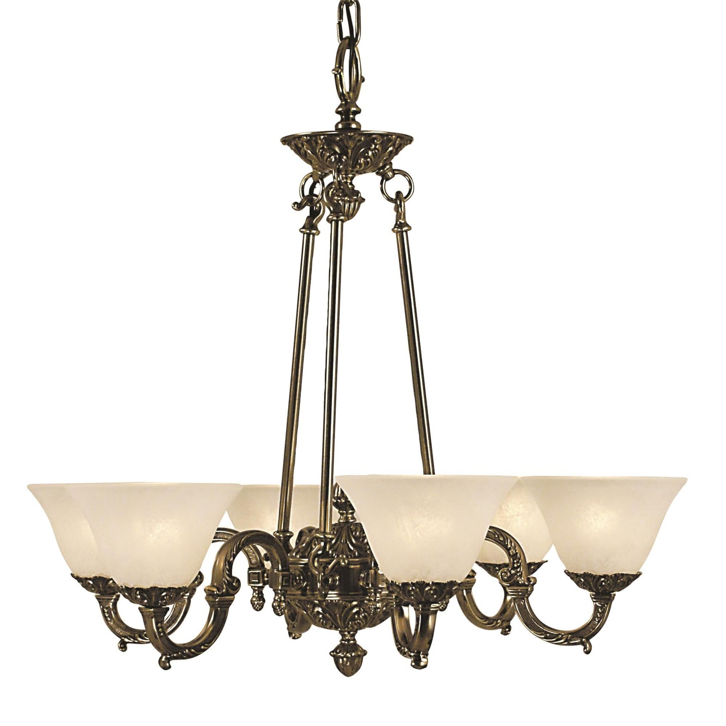 Framburg Napoleonic 28 Inch 6 Light Chandelier Cp101798