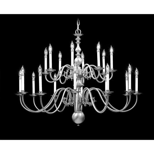 Framburg Jamestown 48 Inch 20 Light Chandelier Cp114157