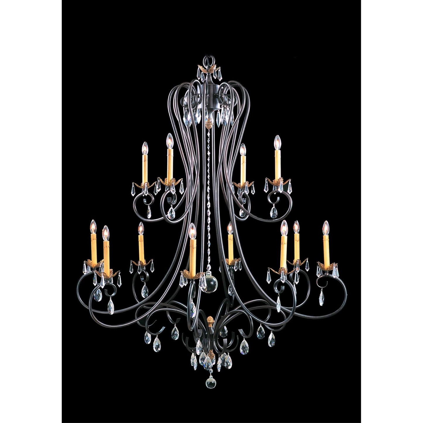 Framburg Liebestraum 46 Inch 12 Light Chandelier Cp120198