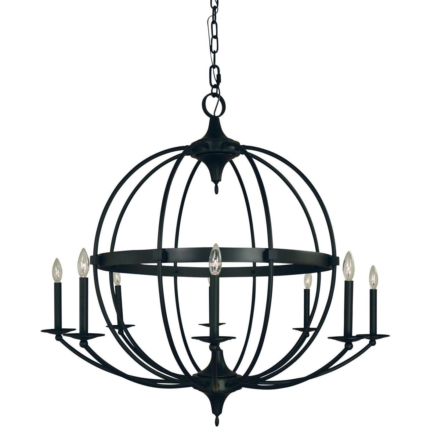 Framburg Aurora 41 Inch 8 Light Chandelier Cp815384