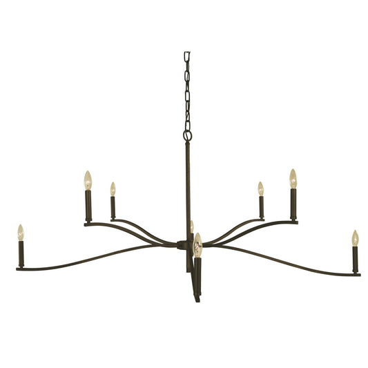 Framburg Bridgeport 60 Inch 8 Light Chandelier Cp815393